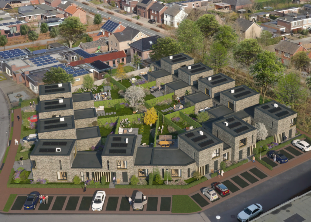 Vogelvlucht plan Vogelhof Bladel